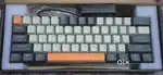 Caraxes Pro K644 SE - Mech Keyboard Cream/Grey/Orange (Red Switch)