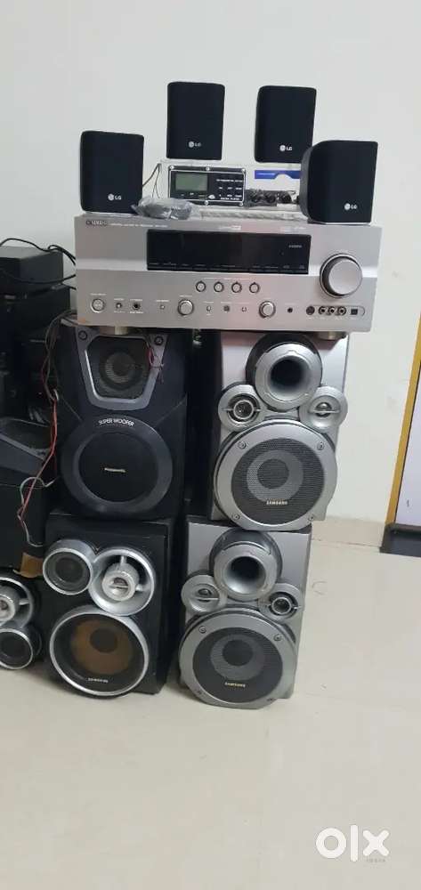 Home theatre and restaurant music system available