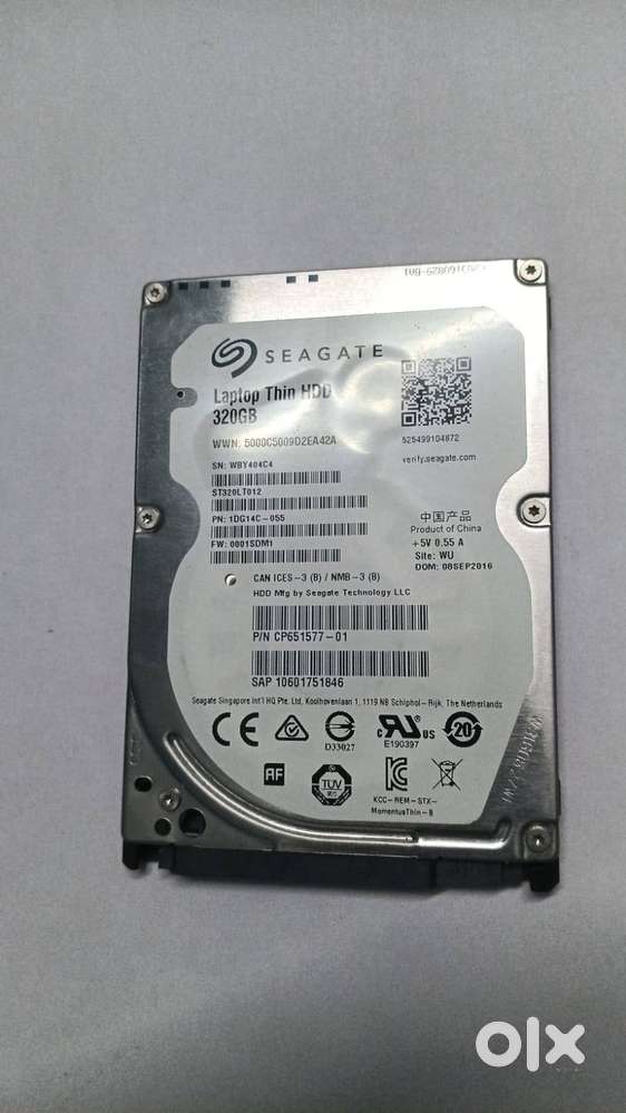 320GB hard disk