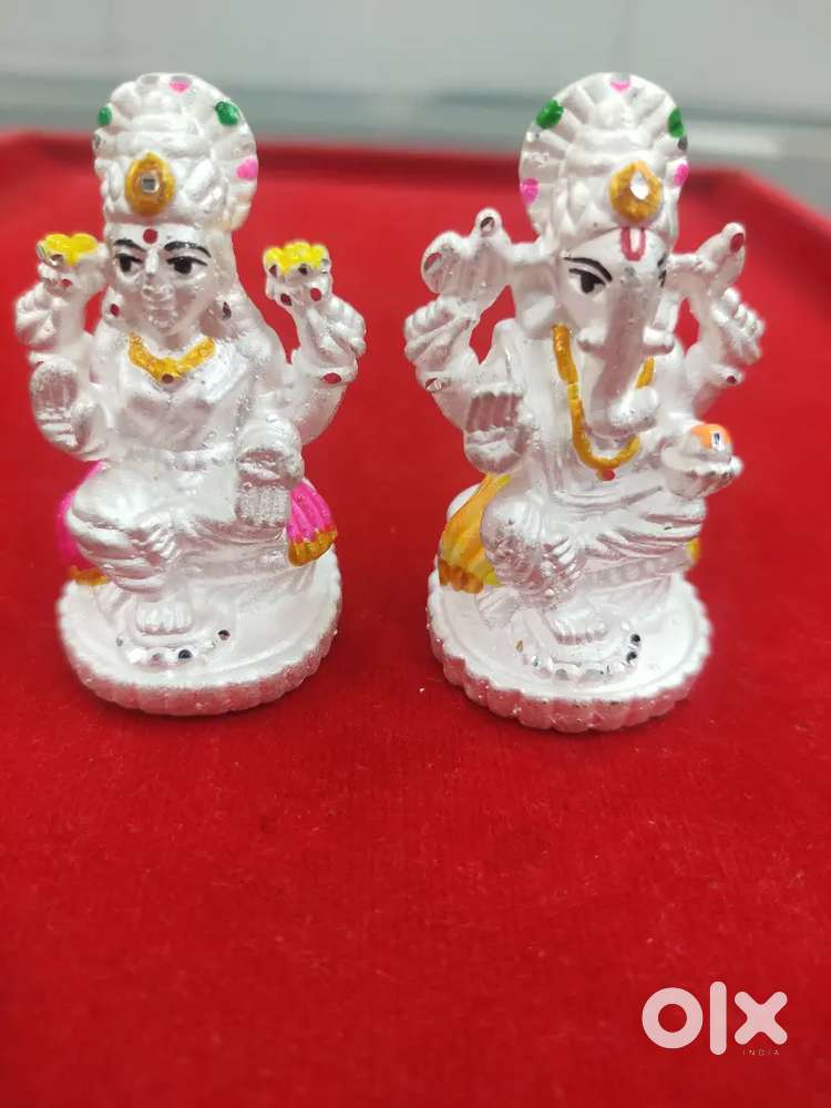 Silver laxmi Ganesh