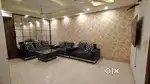 Available 3bhk fully furnished flat near vip road Zirakpur