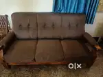 Sofaset one three seater and two single seater
