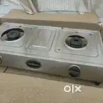 Gas Chulla - Two burners (Oriflame) stainless steel body