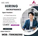 Axis bank micro finance