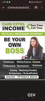 full time ,part time ,work from home