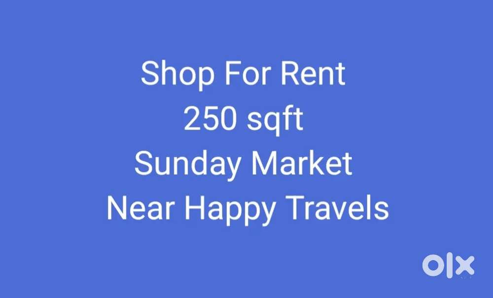 Shop for rent