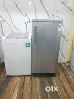 Lg top load fully automatic washing machine and refrigerator