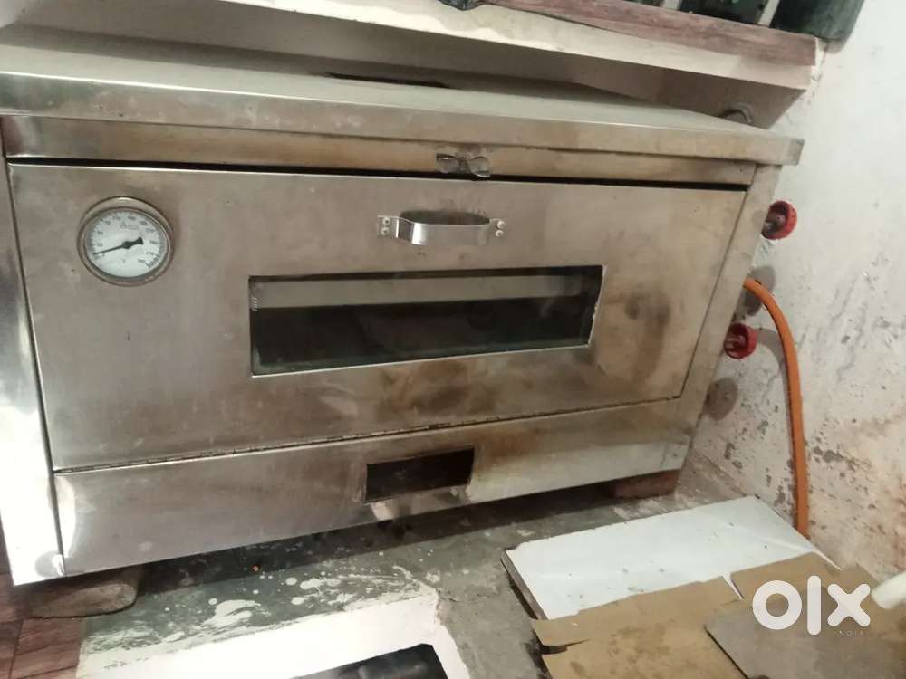 Gas pizza oven