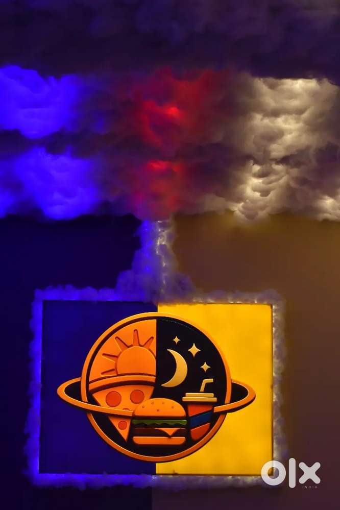 Its a cafe with new theme in hisar no one has seen before