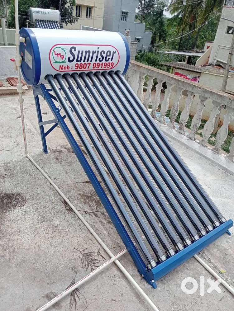 Sunriser solar water heater
