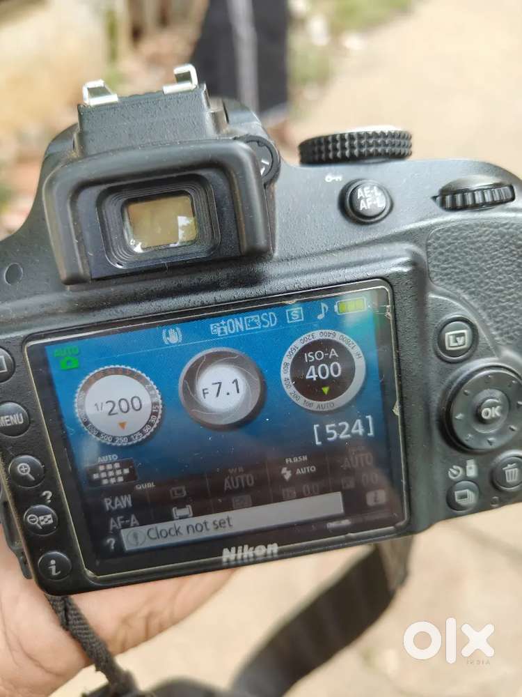 Nikon d3300 with long lens and kit lens