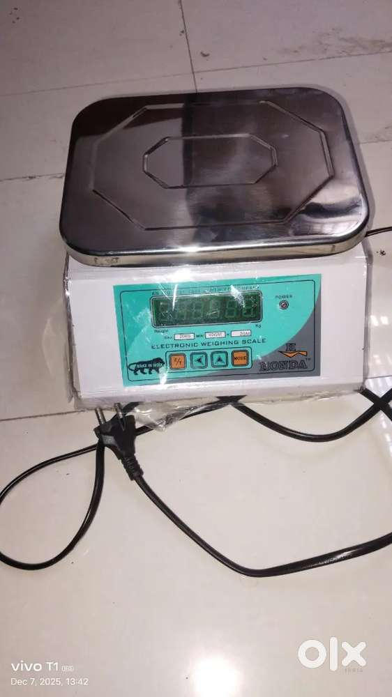 Electric weight machine