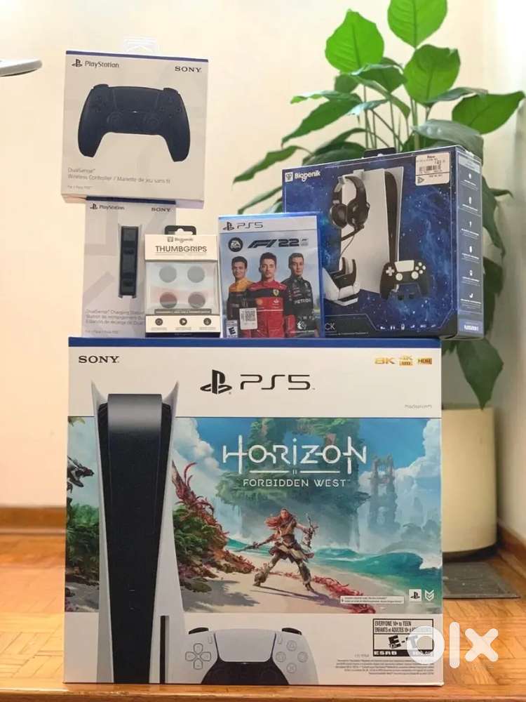 PS5 Sony PlayStation 5 Console Disc Version Horizon BUNDLE