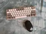 Gaming wired mechanical keyboard and Logitech G304 wireless mouse