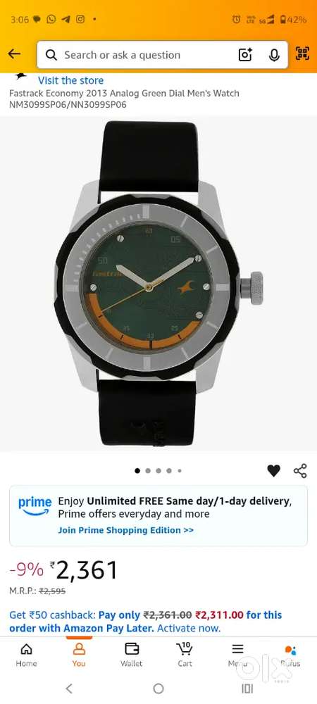 Fastrack new watch