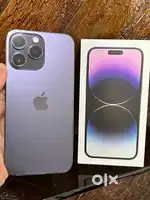 APPLE IPHONE 14PROMAX DEEP PURPLE COLOR REFURBISHED GOOD CONDITION