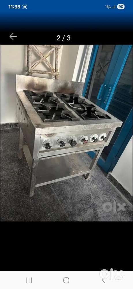 4 burner gas stove premium