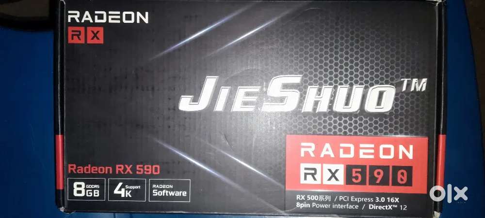 Graphics card Amd RX 590 8GB 4k support