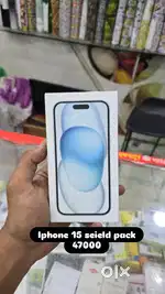 IPHONE 15 SEIELD PACK 128GB SEREA BLUE KATG NI HONA PRICE