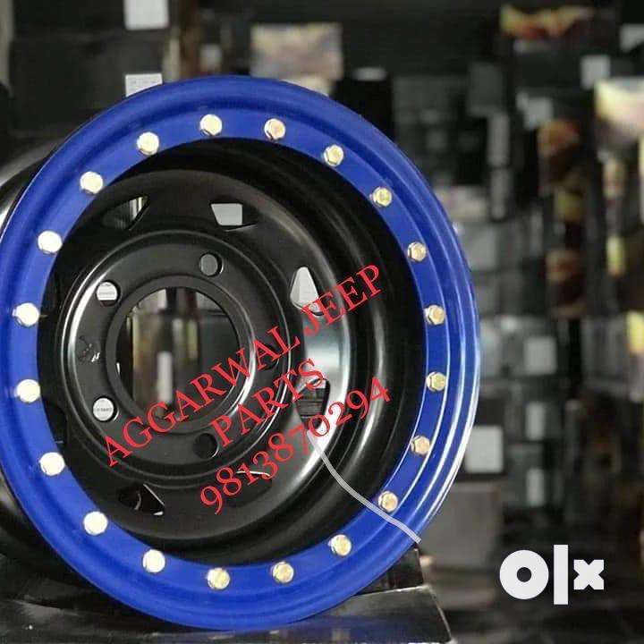 Steel rims available jeep spare parts