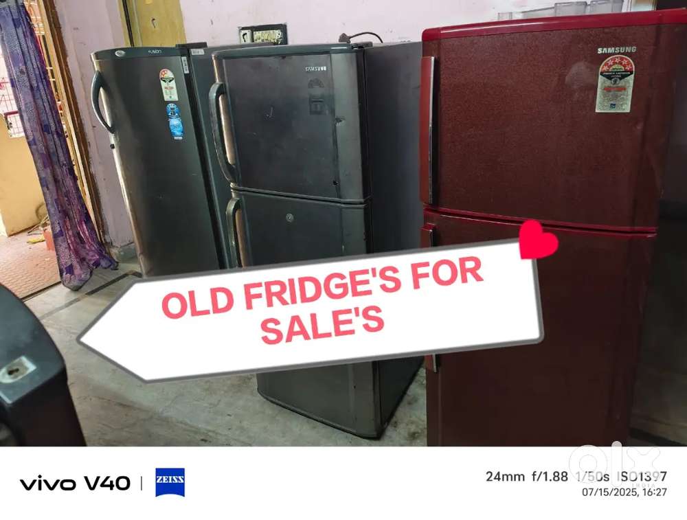 OLD FRIDGE'S FOR SALE'S