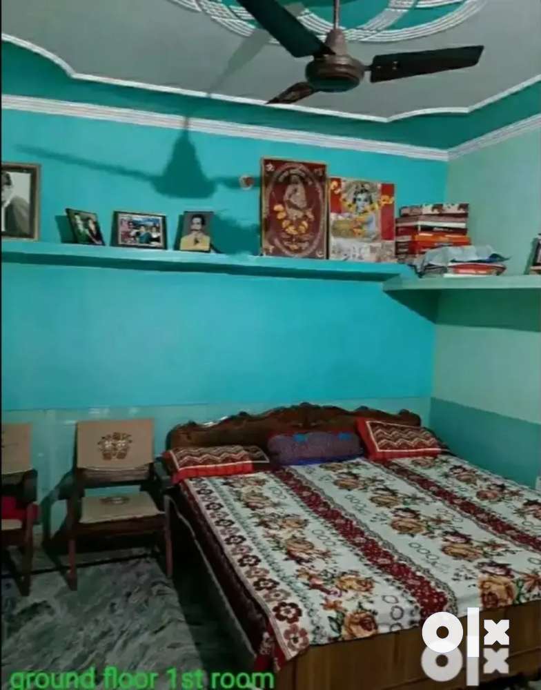 80gaj 2 floors, 4 bedroom, 2 bath, 2 Indian toilet, 2 kitchen for sale