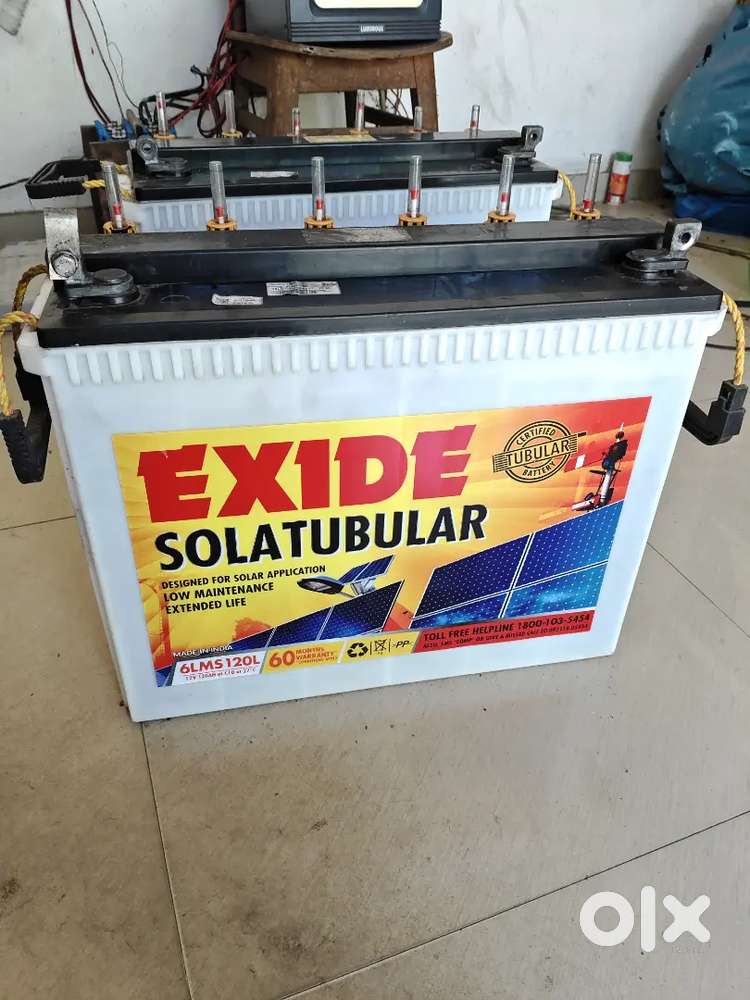 120 AH & 100AH C10 solar battery