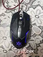 RGB GAMING MOUSE with logitech mousepad