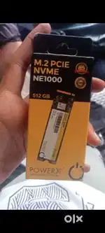 SD CARD   (Powerx 512gb M.2 NVME NEW BOX PACK)