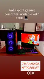 ANT ESPORTS GAMING PC WITH TABLE
