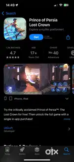 Prince of peria lost crown for mobile
