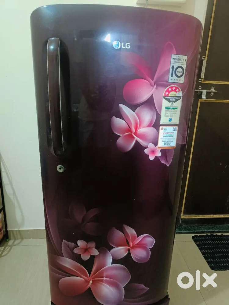 Red Godrej Single Door Refrigerator working Condition