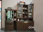 cabinet, Storage compartments, wooden almirah,