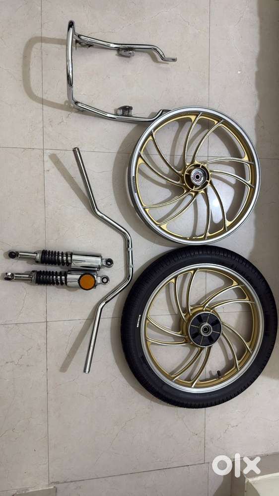 Orginal japan imported alloys wheels by CEFIRO for RX100,135 and RD350