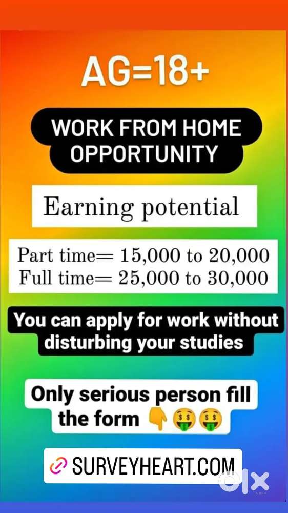 Online work from home