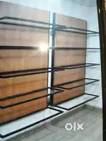 Premium look New super market and bakery glass rack