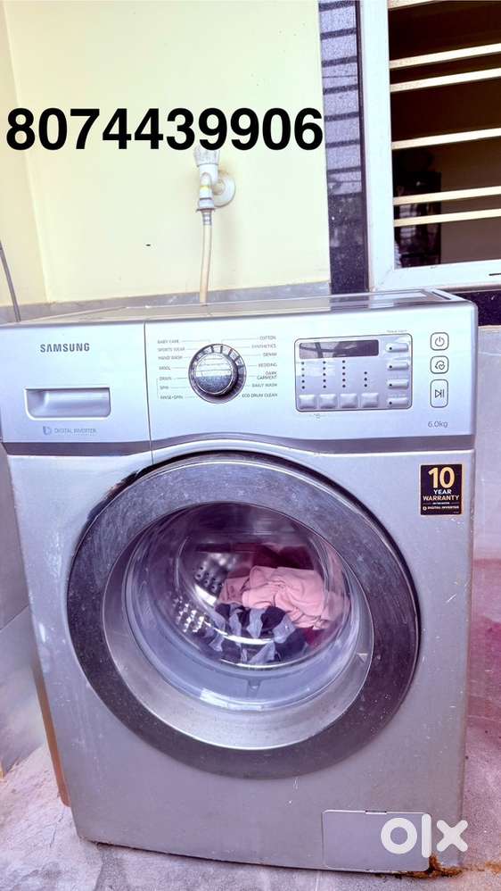 Samsung fully automatic front load washing machine for sale