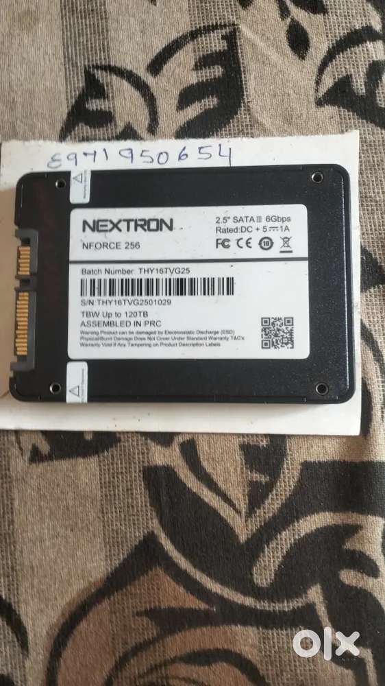 NEXTRON 256 GB SSD GOOD CONDITION WITH WINDOWS 10