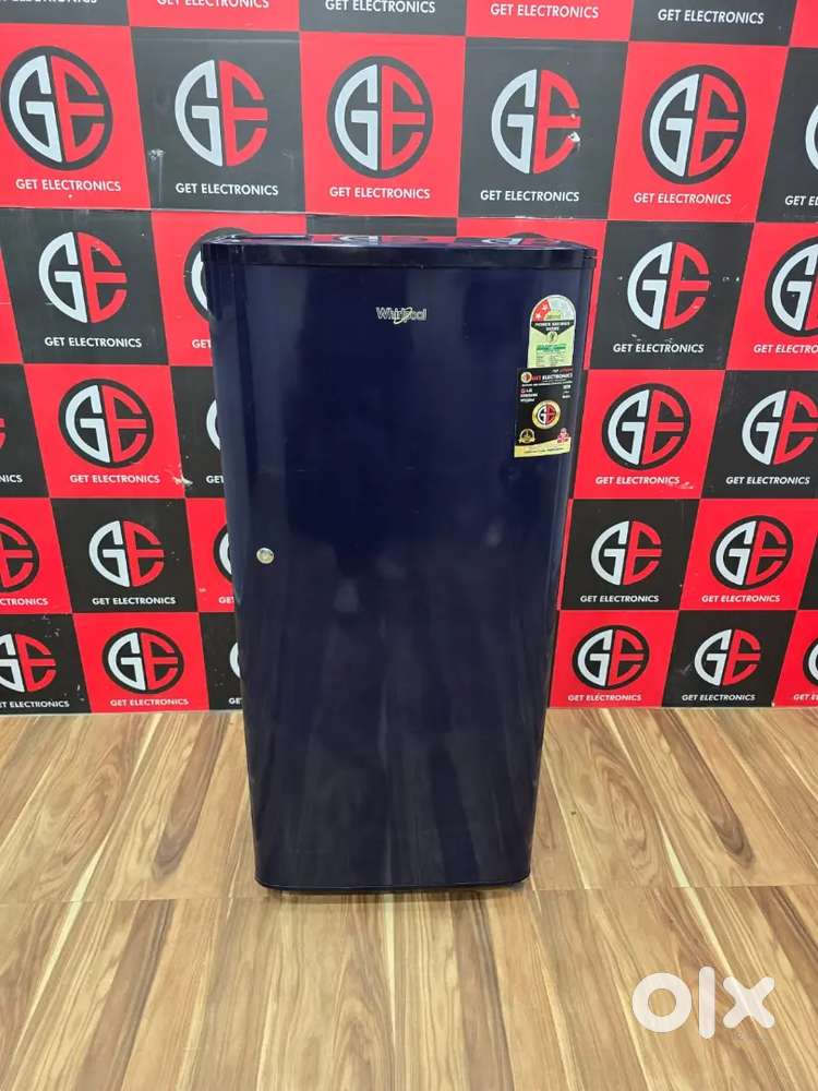 Blig^=×π blue Whirlpool refrigerator comes with 1 year warranty