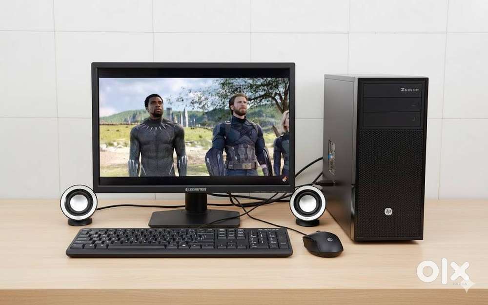 Full PC Setup  i3 3.30 GHz  4GB RAM  256GB SSD  19 Monitor