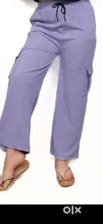 4 pocket trouser cargo plazo pants