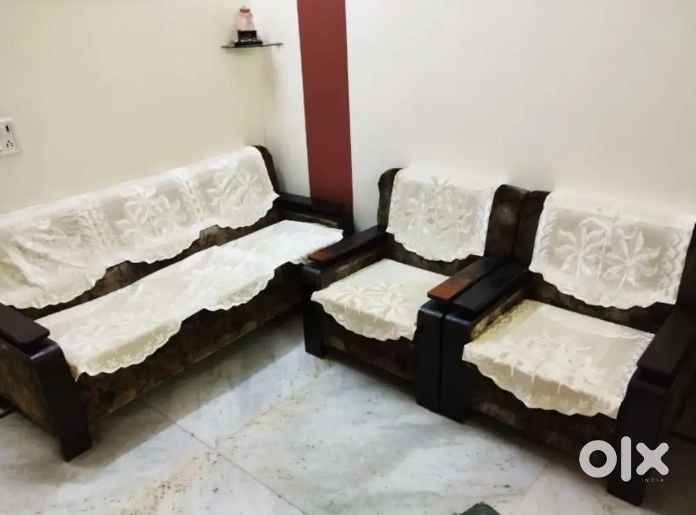 Negotiable - Comfort Sofa(3+1+1), Small table and Dressing Table