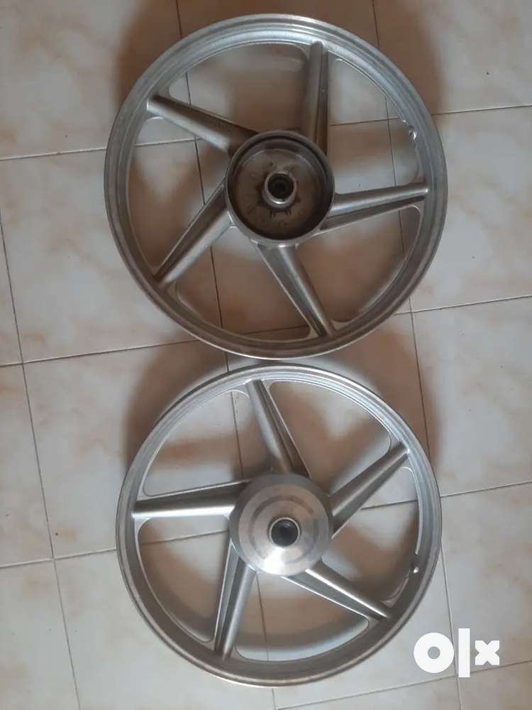 Alloy wheel for rx