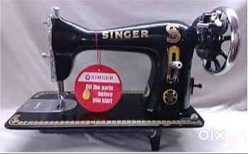 Singer half round and Usha umbrella full round tailor sewing Machine