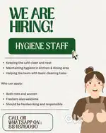 Hygiene Staff Required – Premium Café (Kaloor)