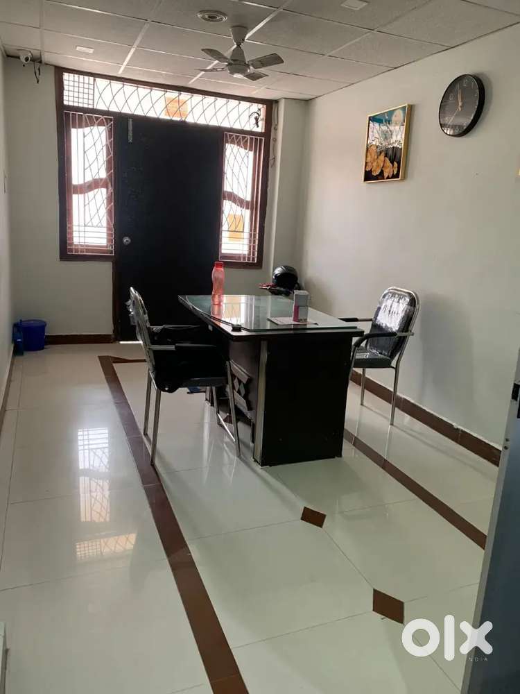 On road full furnished two bhk for office