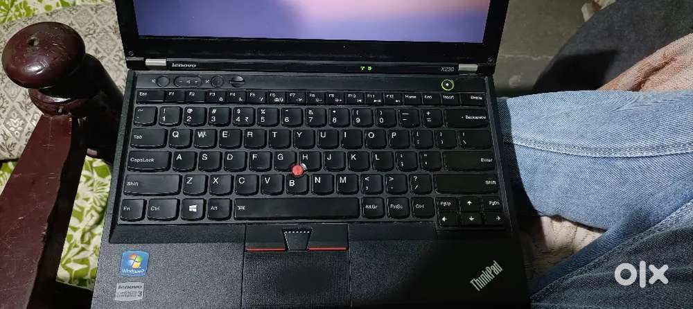 Thinkpad laptop with charger