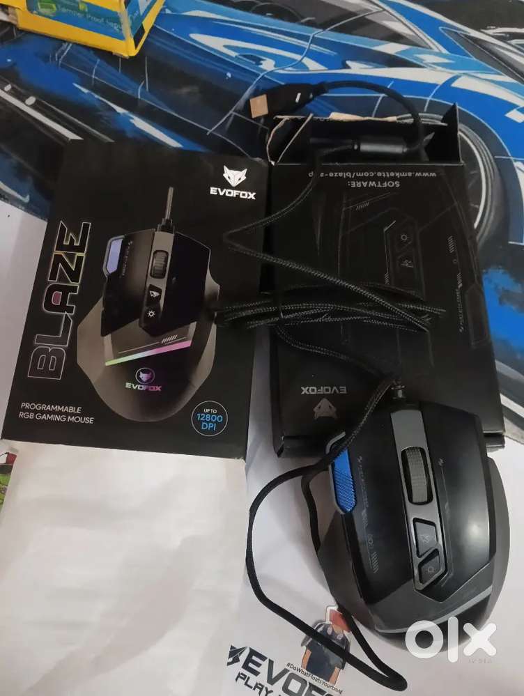 15 day use only and new pack gaming mouse and Rgb light