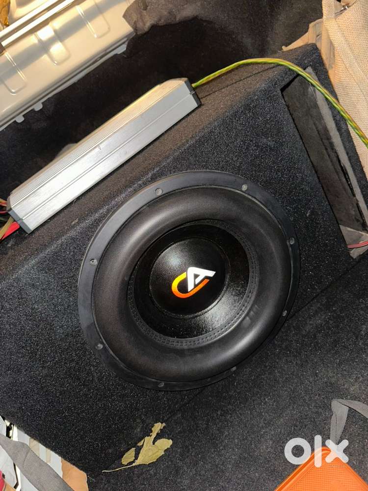 CA SUBWOOFER 500rms with Enclouser And FLUX AMP