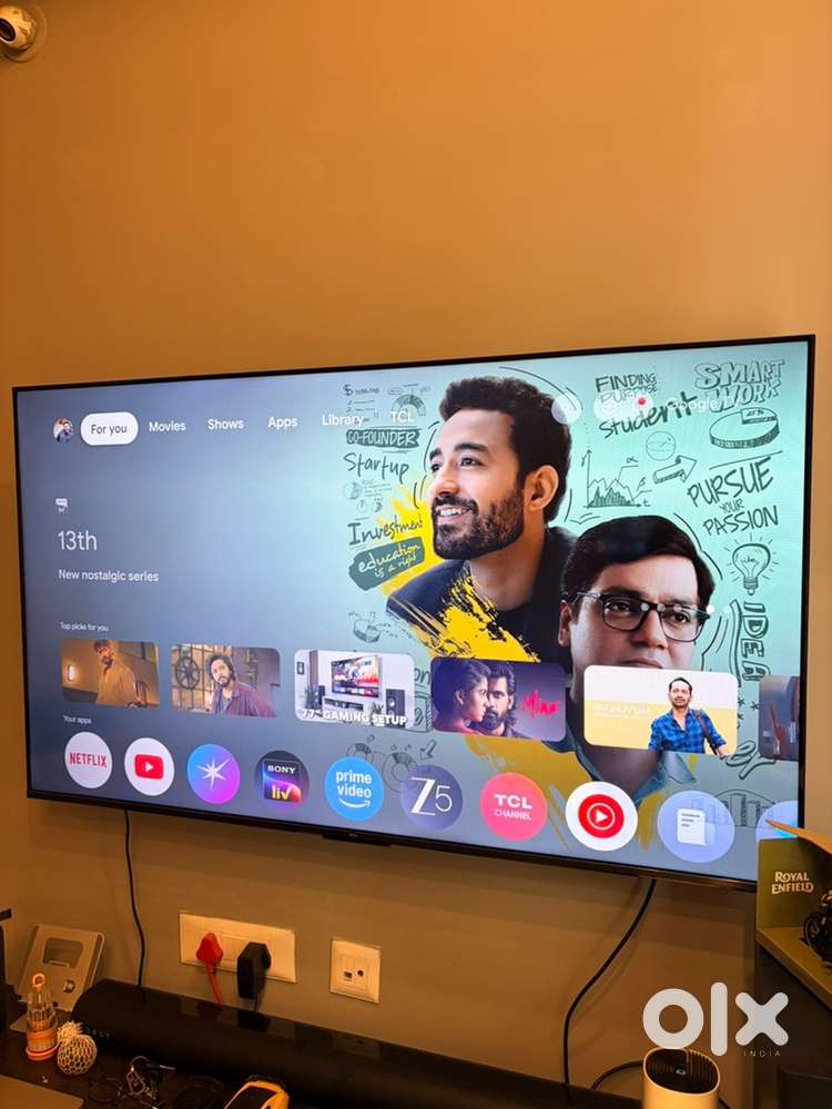 TCL 55 QLED TV with SOUNDBAR 180w